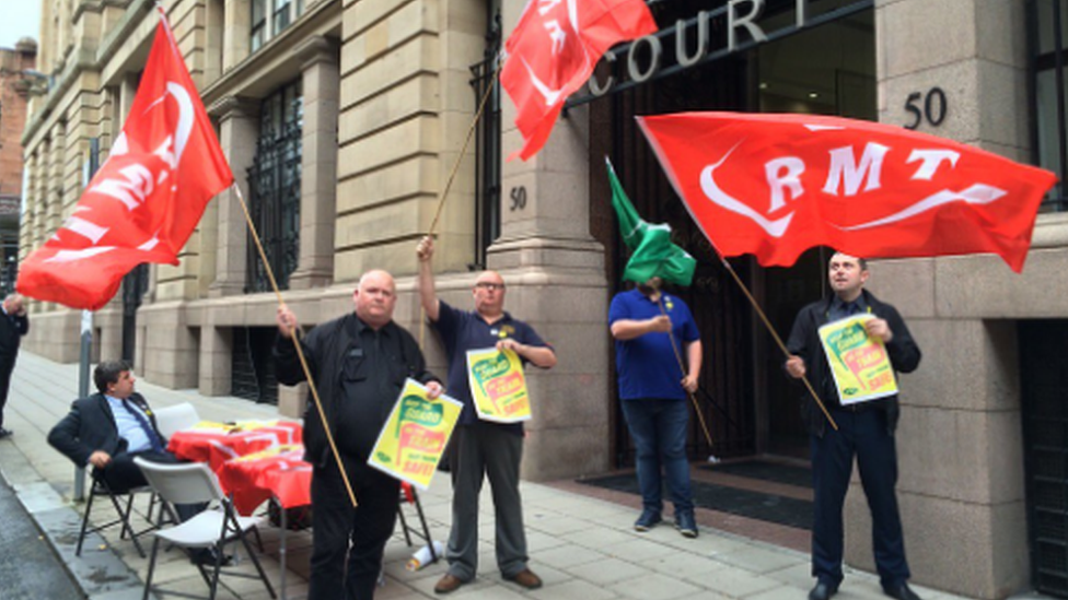 RMT protest