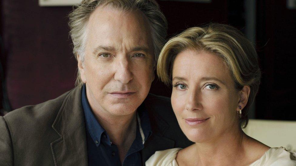 Alan Rickman and Emma Thompson