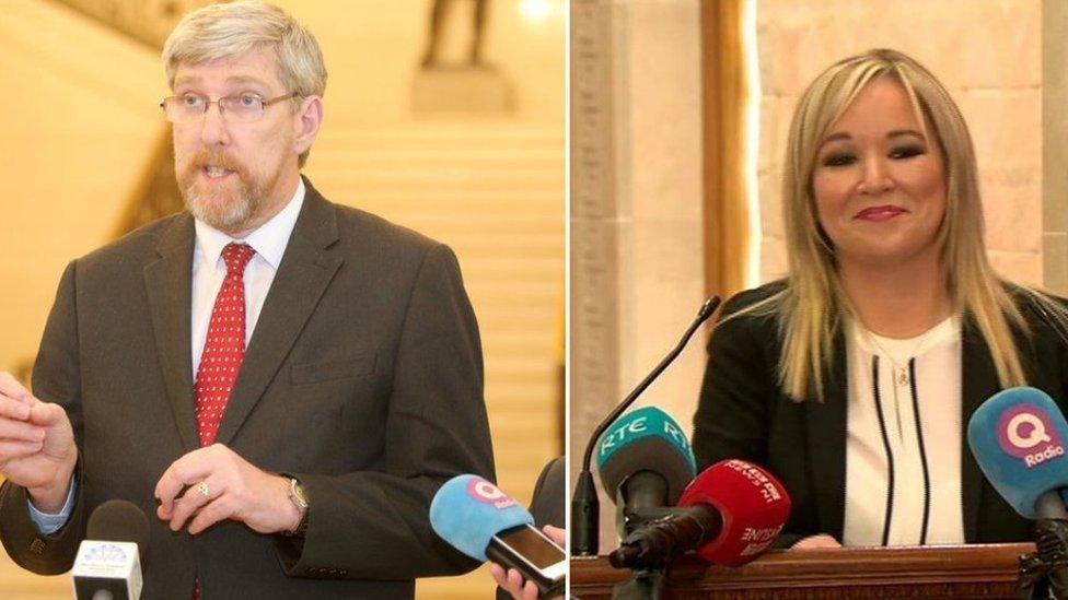 John O'Dowd and Michelle O'Neill