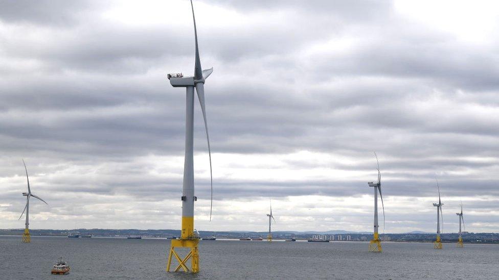 floating wind farm off Aberdeenshire