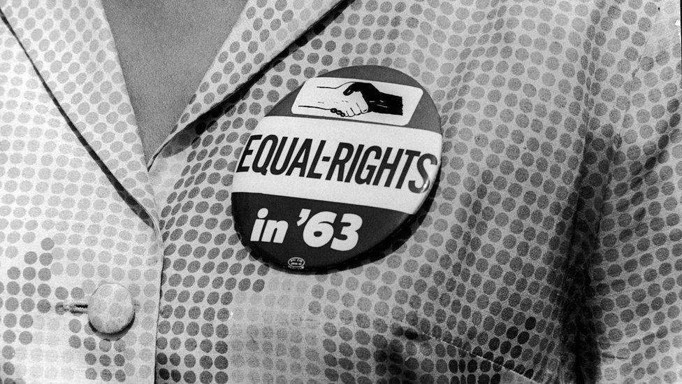 Equal rights campaign badge