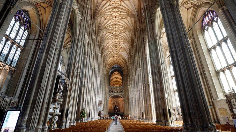 The nave, Canterbury Cathedral