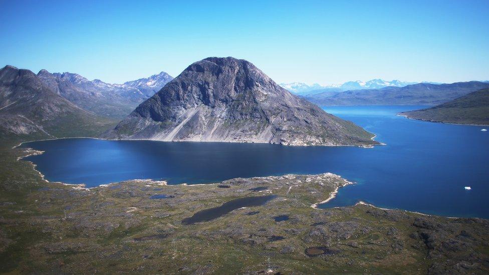 View of Qaqortoq, Greenland - 30 Jul 13