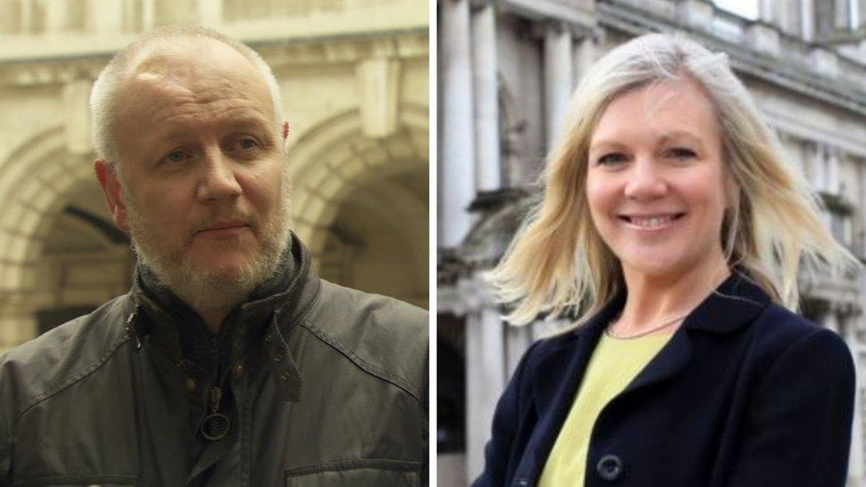 Nigel Grimshaw and Suzanne Wylie