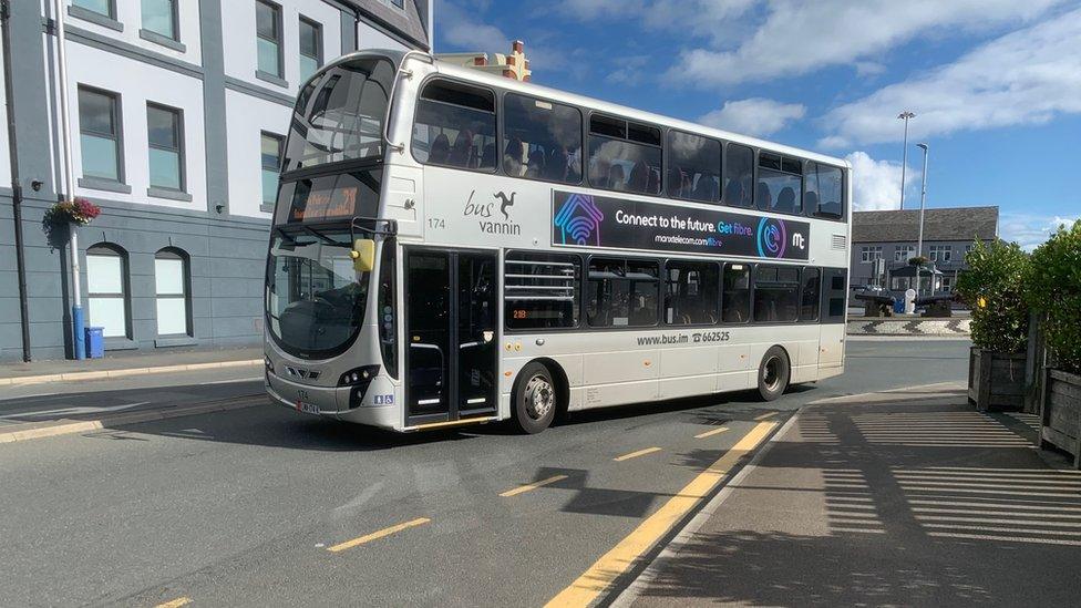 Bus Vannin vehicle, Isle of Man