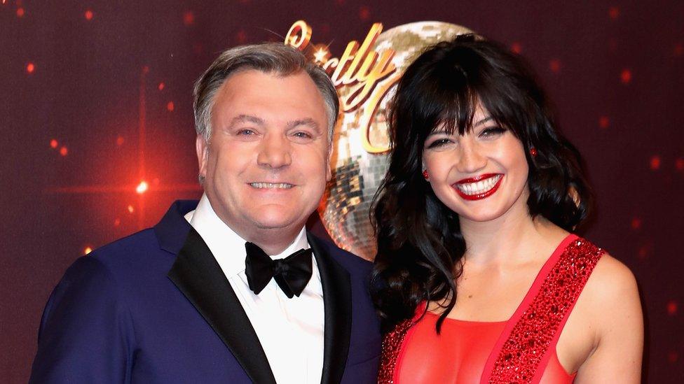 Ed Balls and Daisy Lowe