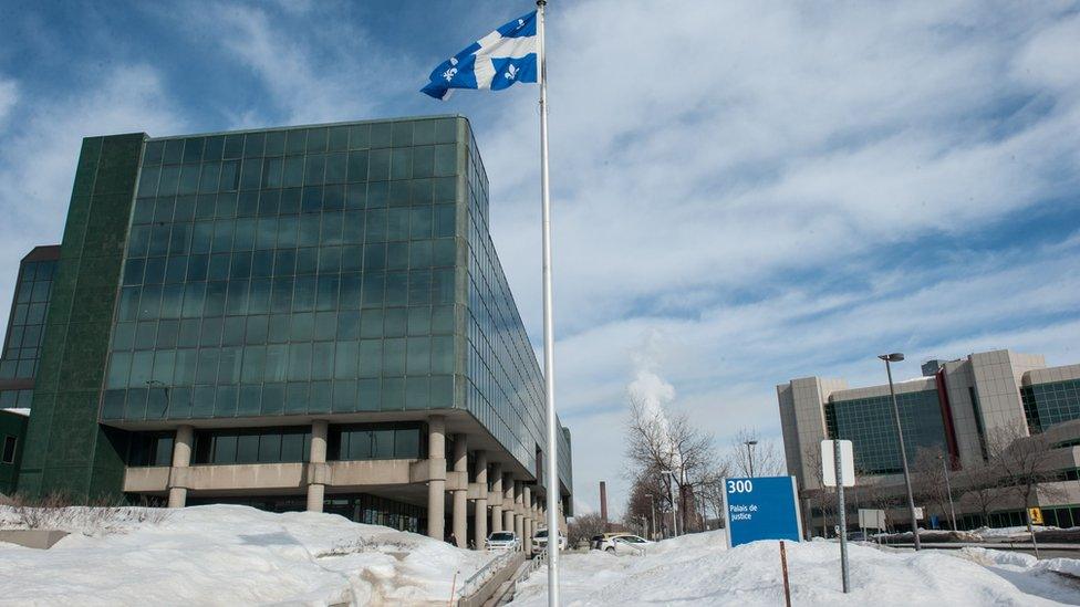 The Quebec City Courthouse