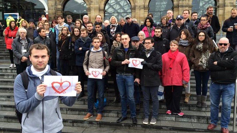 Vigil in Liverpool