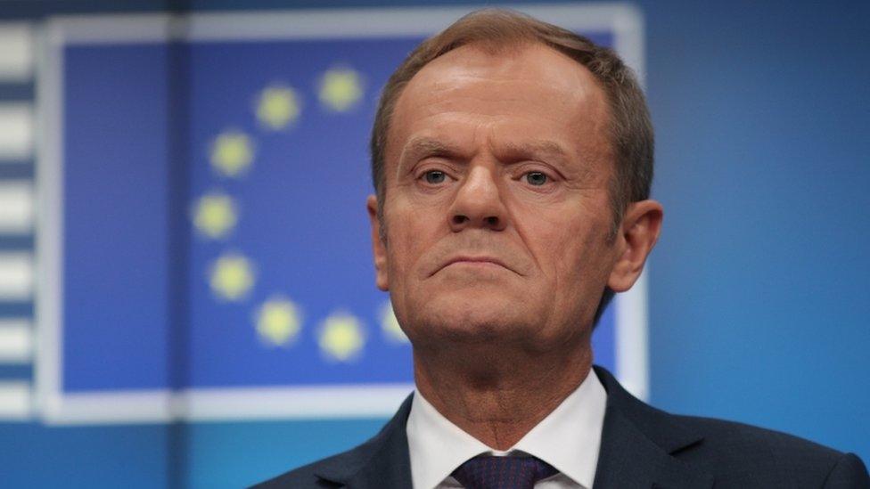 President of the European Council Donald Tusk