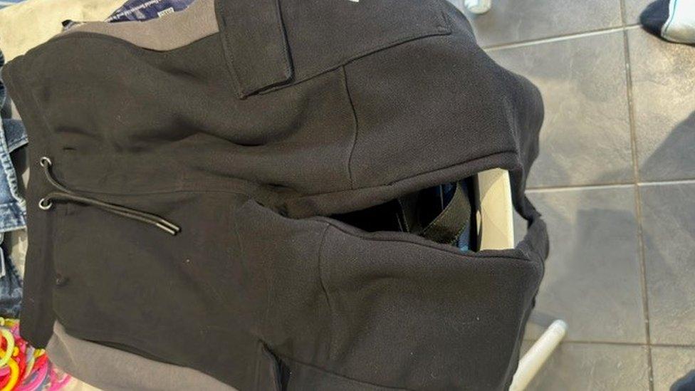 Scott's returned cargo trousers