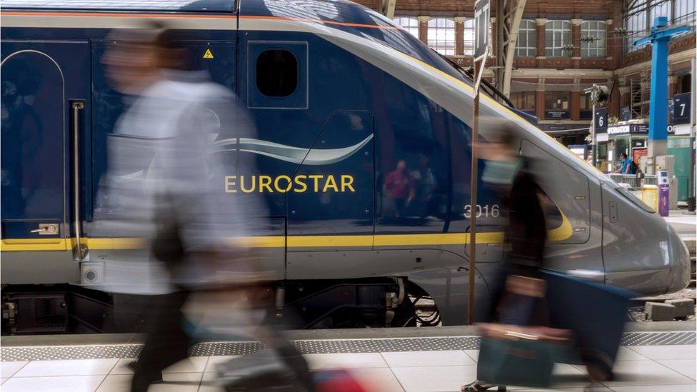 Eurostar train