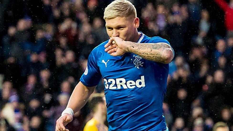 Rangers scorer Martyn Waghorn