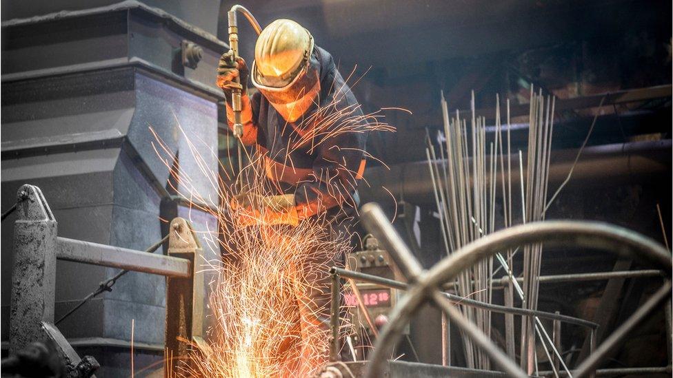 UK steel worker