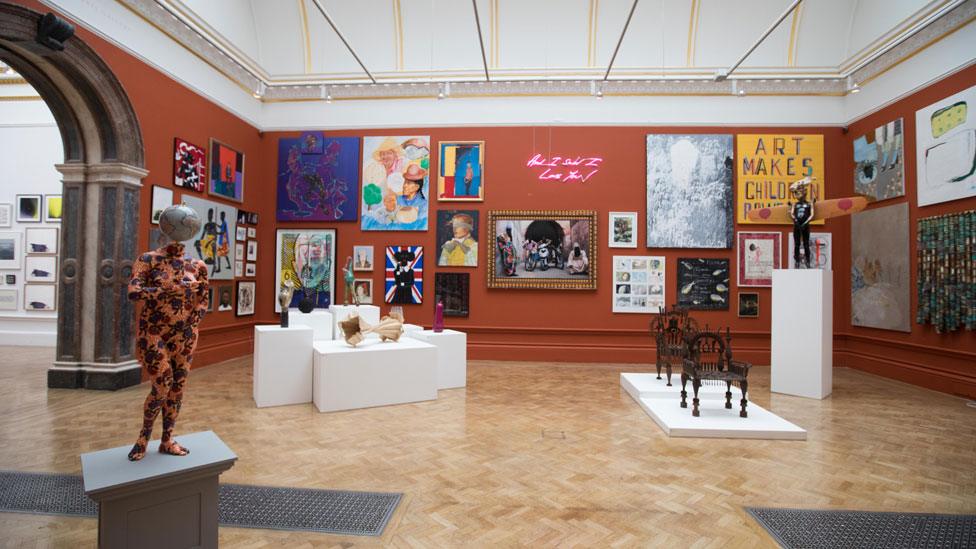 Installation view of Summer Exhibition Room VI