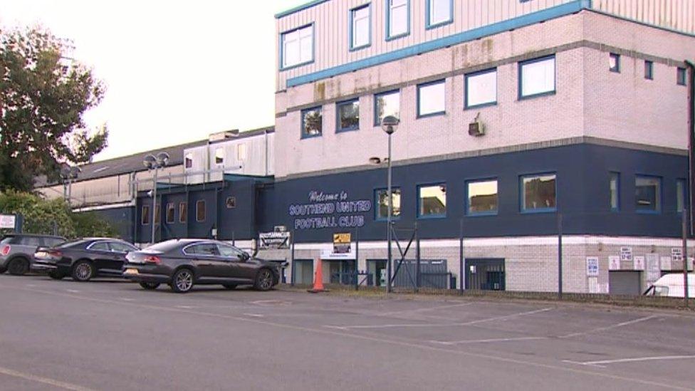 The club's current home at Roots Hall