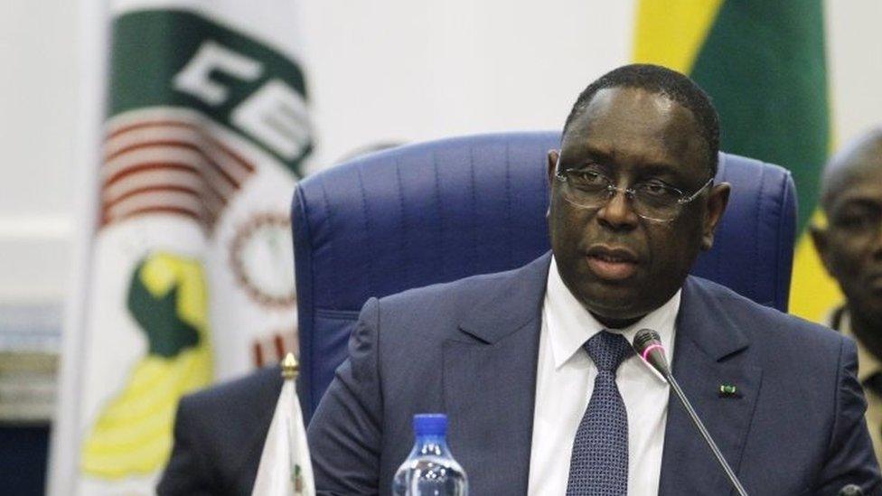 Senegalese President Macky Sall. Photo: 16 December 2015