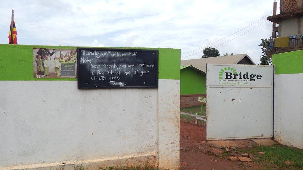 A notice board