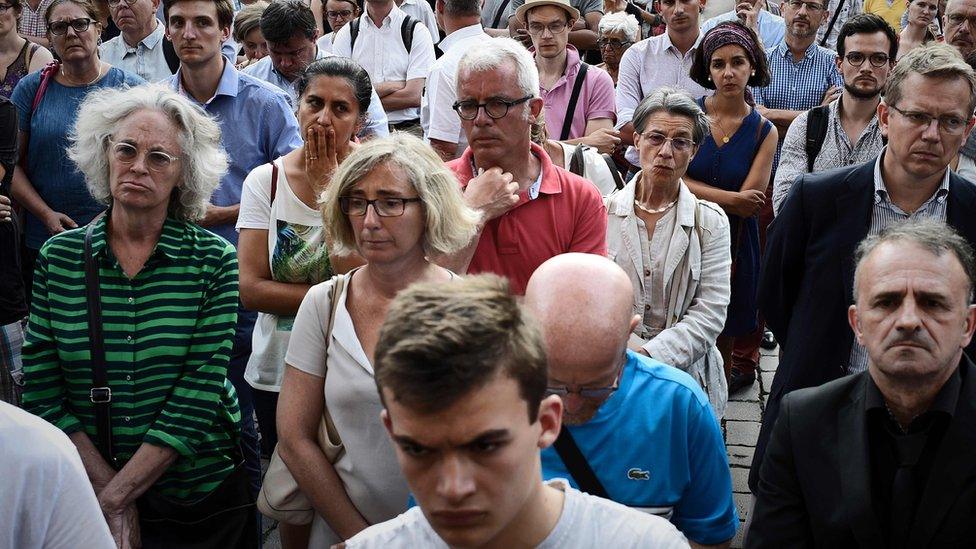 Ceremony in Lyon