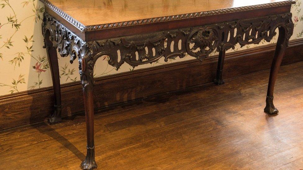 A George II side table