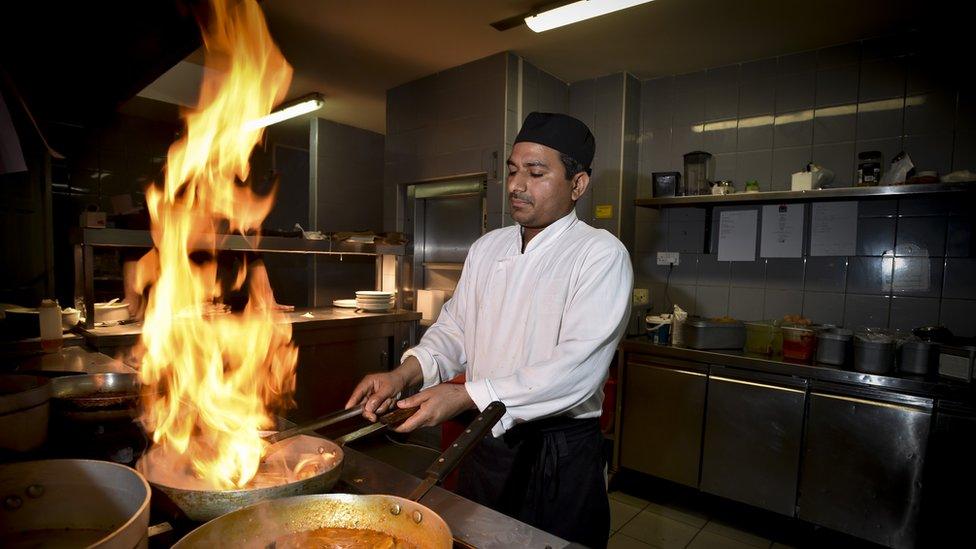 Head chef Talib Hussain