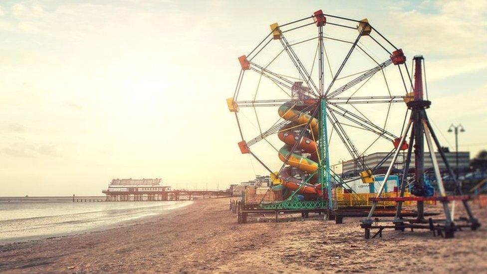 Cleethorpes beach