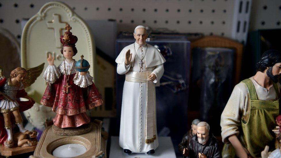 Pope Francis souvenir