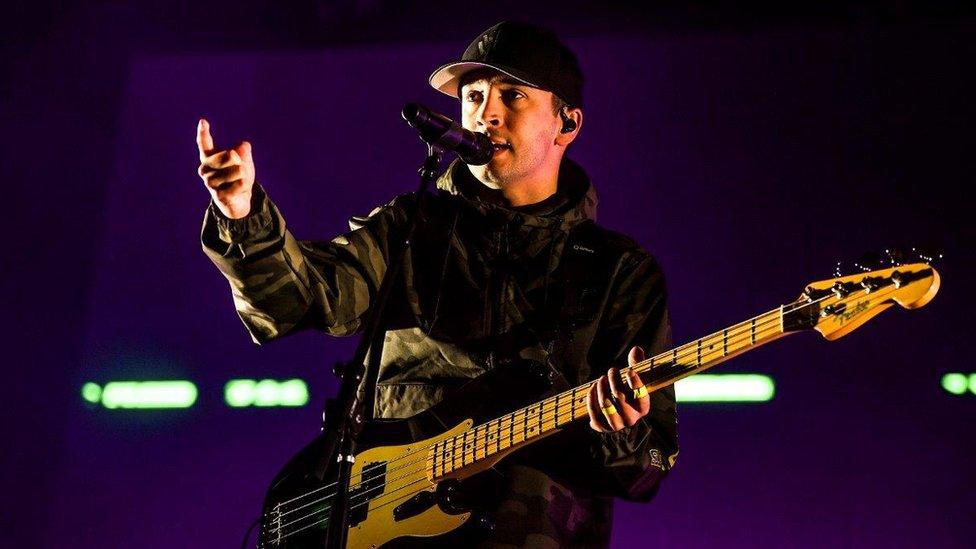 Twenty One Pilots perform at Radio 1's Big Weekend in Middlesborough