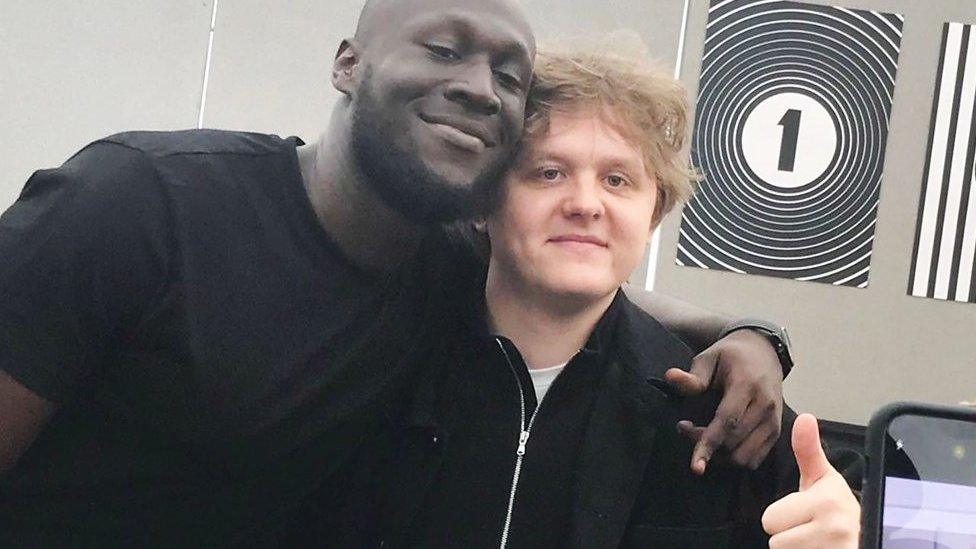 Stormzy and Lewis Capaldi