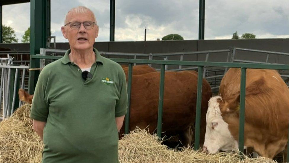 Richard Hartshorn, Livestock Secretary at Shropshire County Show