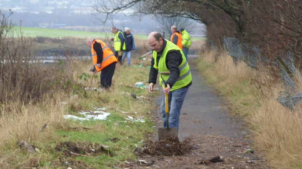 Volunteers in Paisley