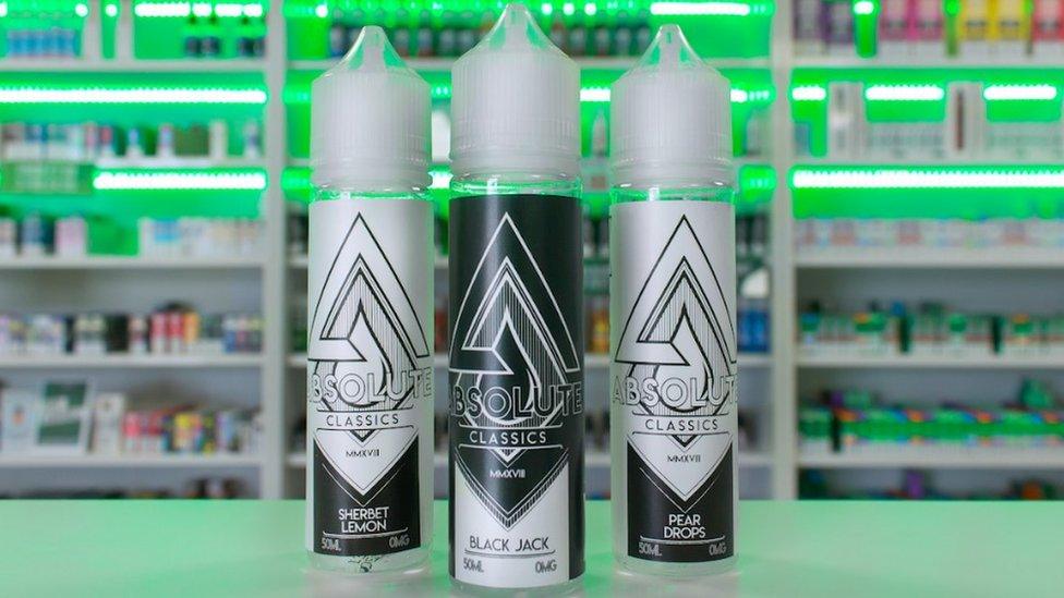 Retro sweet vaping products