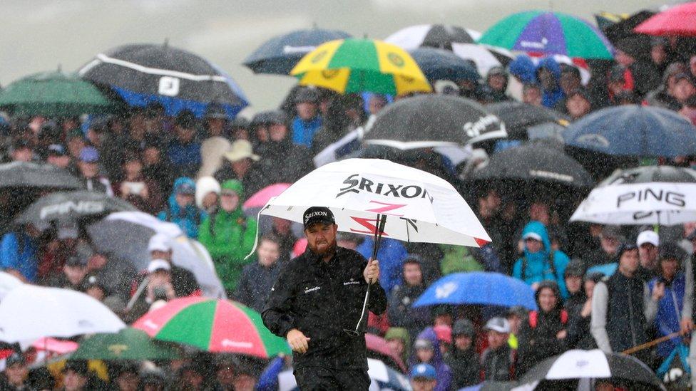 Republic of Ireland"s Shane Lowry during the final round