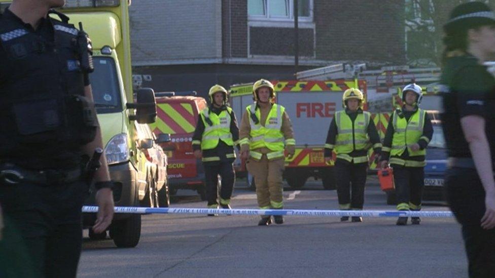 Redbridge Towers fire