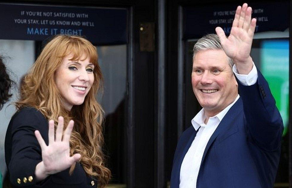 Angela Rayner and Sir Keir Starmer