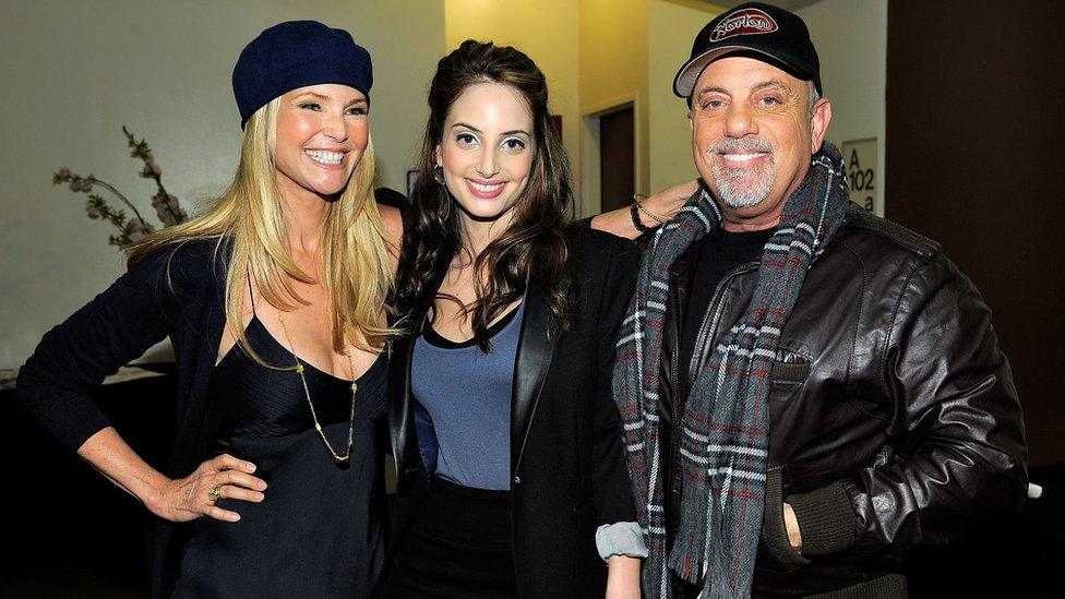 Christie Brinkley, Alexa Ray Joel, Billy Joel