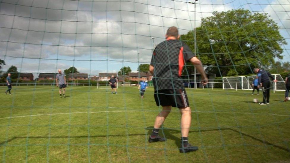 walking football