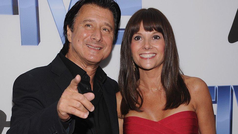 Steve Perry and Kellie Nash