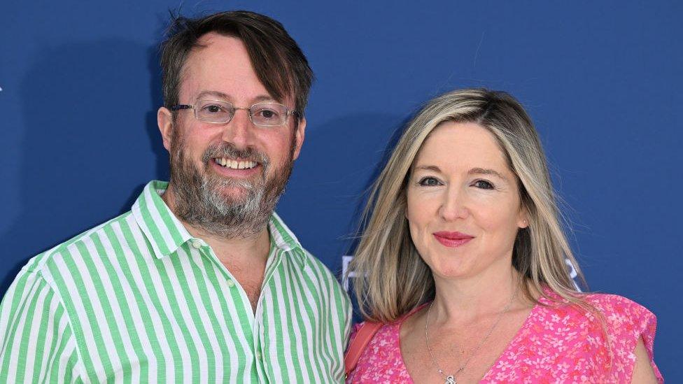 David Mitchell and Victoria Coren Mitchell