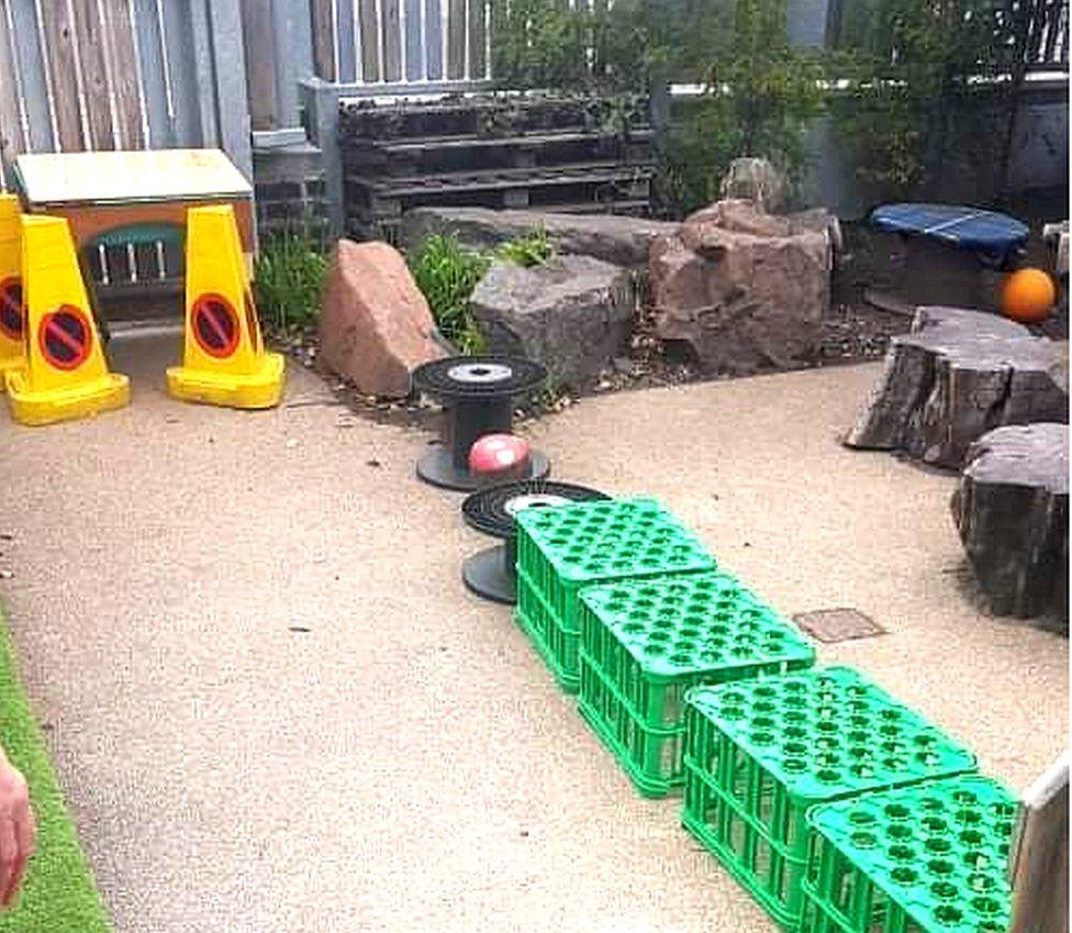 nursery outdoor area