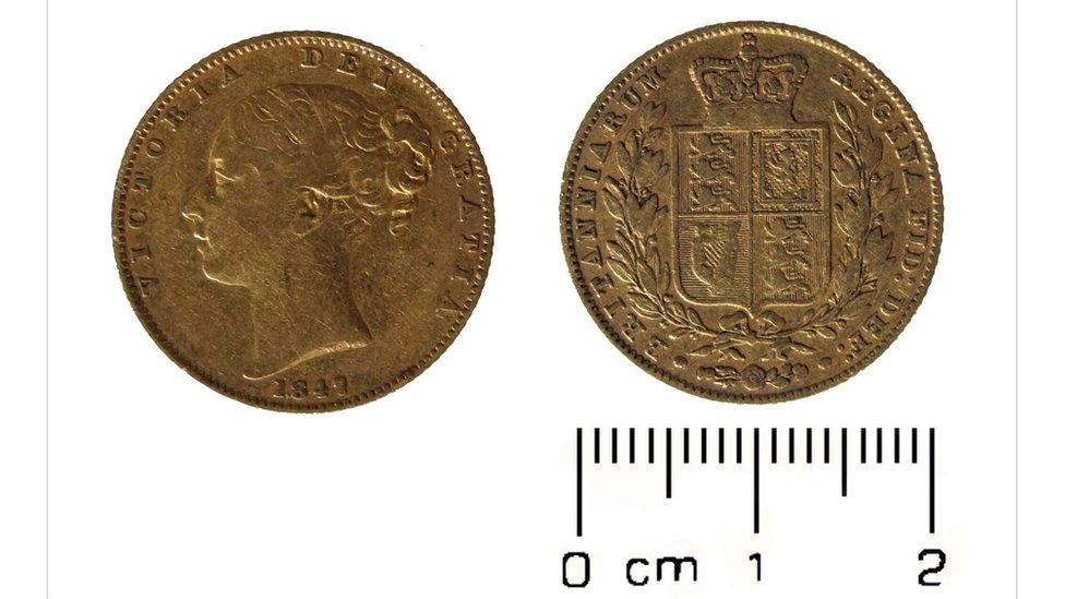 The oldest coin in the hoard