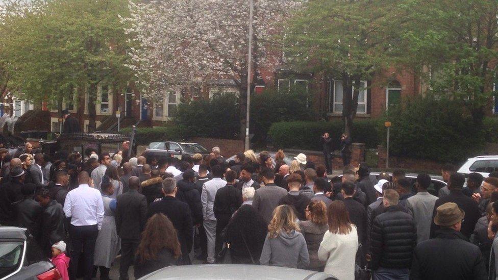 Raheem Wilks funeral