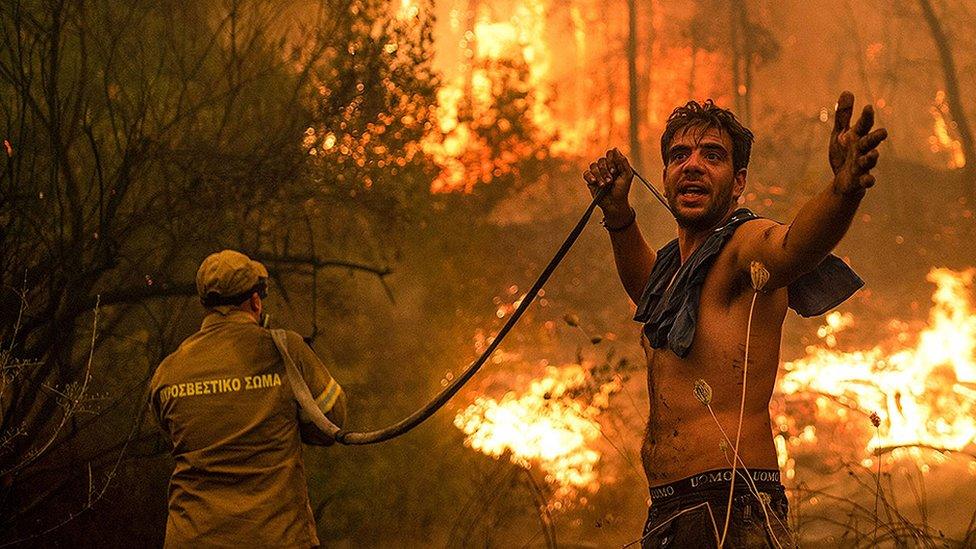 Greek wildfire