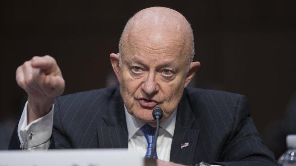 Former Director of National Intelligence James Clapper