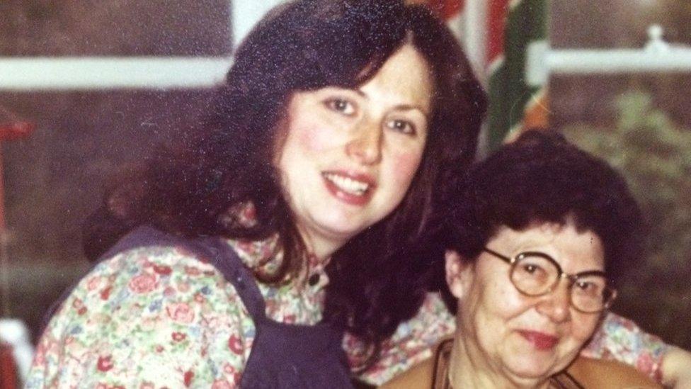 Judy Wertheimer and her mother Helen Taichner