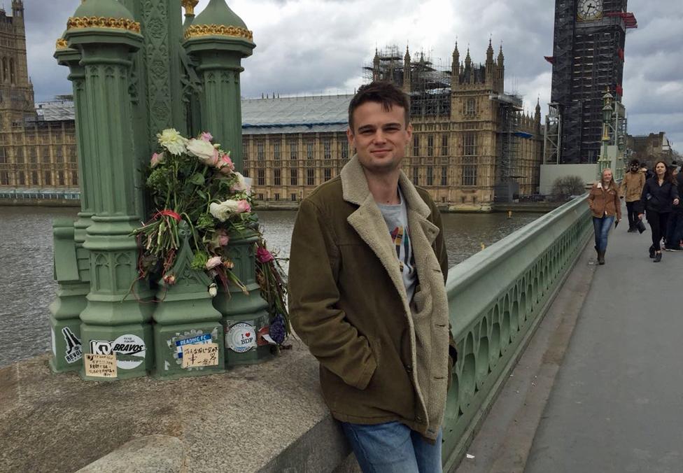 Will on Westminster Bridge a year after the terror attack