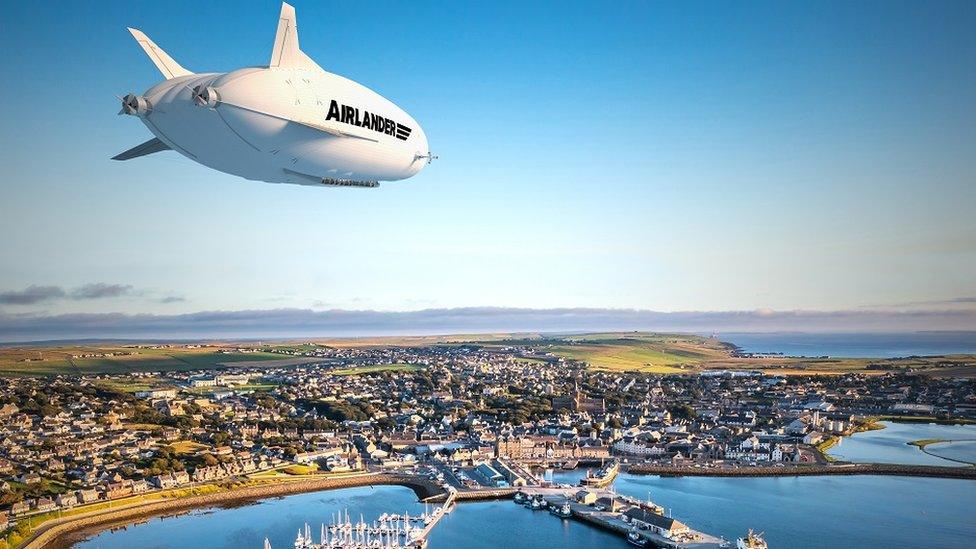 Airlander 10 aircraft