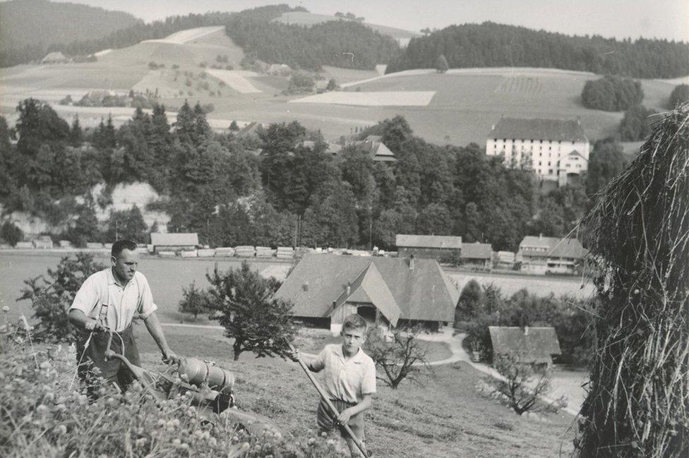 Archive photo Swiss arable farming