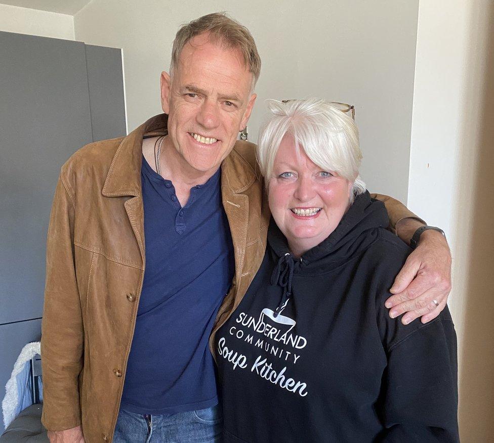 Martyn Joseph with Andrea Bell