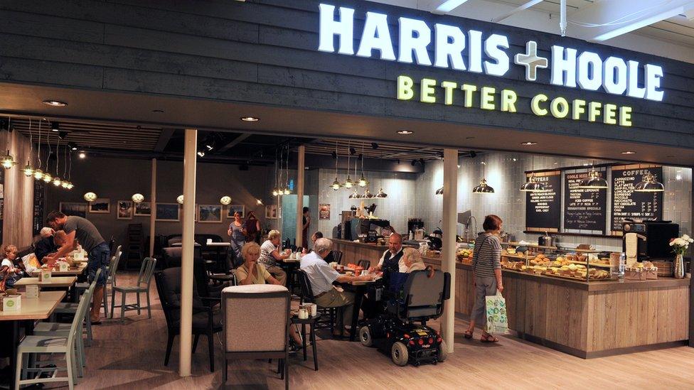 Harris and Hoole cafe