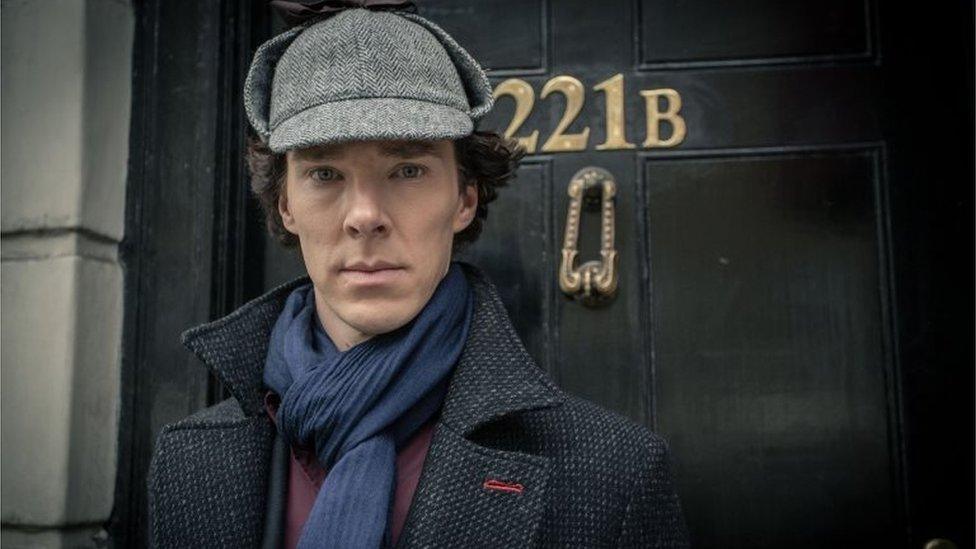 Benedict Cumberbatch as Sherlock Holmes